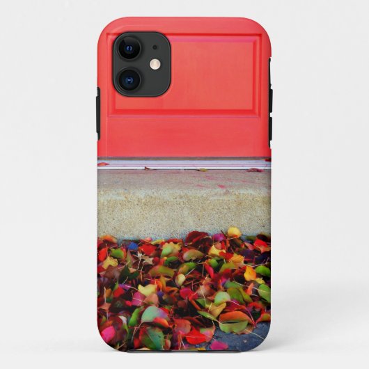 Blätter und Türe Case-Mate iPhone Hülle (Rückseite)