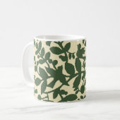 Blätter und Vögel Kaffeetasse (Vorderseite Links)
