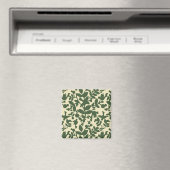 Blätter und Vögel Magnet (In Situ (Geschirrspüler))