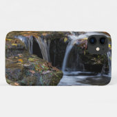 Blätter und Wasserfälle iPhone Case (Rückseite (Horizontal))