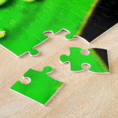 Blätter und Wassertropfen Puzzle (Seite)