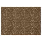 Blätter und Zweige Dunkle Herbstbeizen Brauner Hin Tischdecke (Vorderseite (Horizontal))