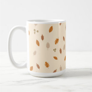 Blätter und Zweige Lichtfeuerverbinder Kaffeetasse