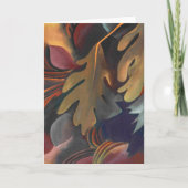 Blätter unter Wasser | Georgia O'Keeffe | Karte (Vorderseite)