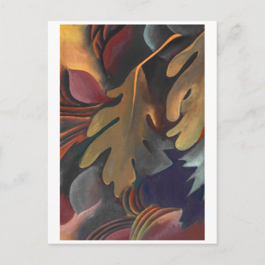 Blätter unter Wasser | Georgia O'Keeffe | Postkarte (Vorderseite)