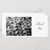 Blätter - Vielen Dank Dankeskarte (Vorne/Hinten)