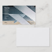 Blätter Visitenkarte (Vorne/Hinten)