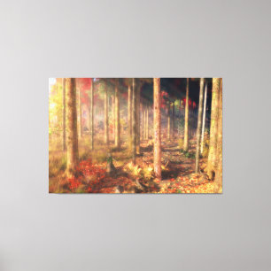Blätter von Canvas Leinwanddruck