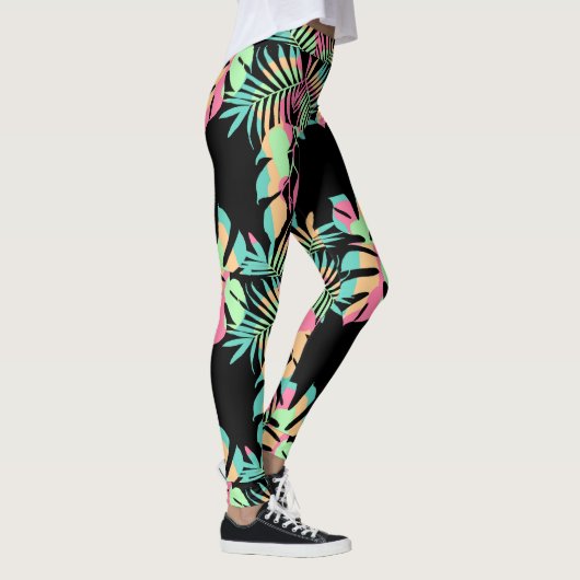 Blätter von Farben Leggings (Rechts)