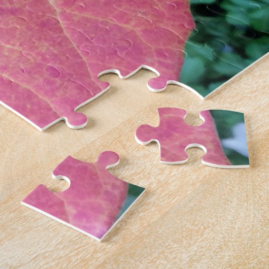 Blätter von Gelbgrün - Puzzle (Seite)