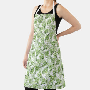 Blätter von Green Palm Schürze
