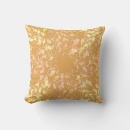 Blätter von Joy Pillow (Gold) Kissen