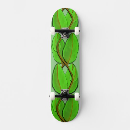 Blätter von Kenneth Yoncich Skateboard (Vorderseite)