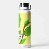 Blätter von Kenneth Yoncich Trinkflasche (Rückseite)