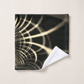 Blätter von trockenem Gras oder gekrönten Dornen? Badhandtuch Set (Waschlappen)