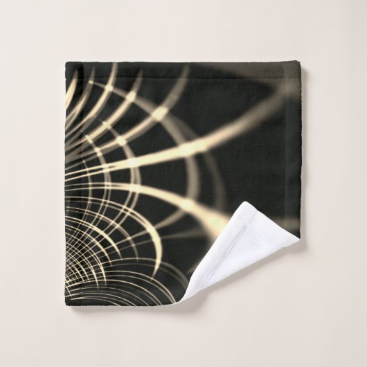 Blätter von trockenem Gras oder gekrönten Dornen?  Badhandtuch Set (Waschlappen)