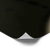 Blätter von trockenem Gras oder gekrönten Dornen? Poster (Ecke)