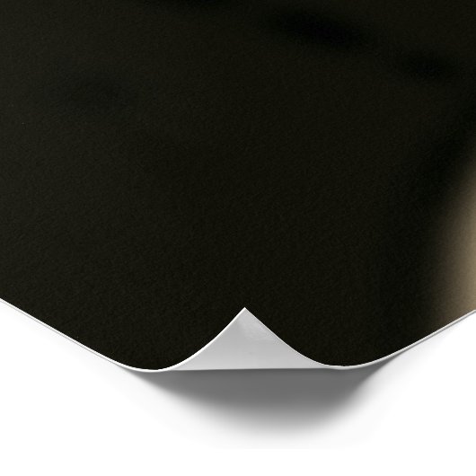 Blätter von trockenem Gras oder gekrönten Dornen? Poster (Ecke)