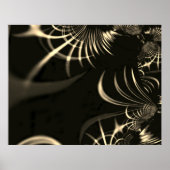 Blätter von trockenem Gras oder gekrönten Dornen?  Poster (Vorne)