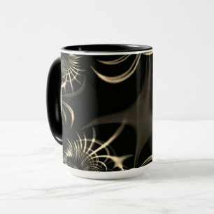 Blätter von trockenem Gras oder gekrönten Dornen?  Tasse