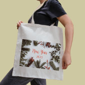 Blätter von Weihnachtsbaum Tote Tasche