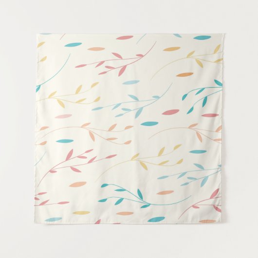 Blätter Wandteppich (Vorderseite (Horizontal))