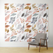 Blätter Wandteppich (Beispiel (Horizontal))