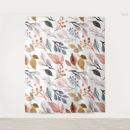 Blätter Wandteppich (Vorderseite)