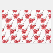 Blätter Wasserfarbe Berry und Grüne (Vorderseite)