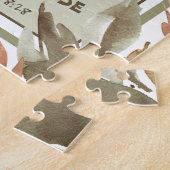 Blätter Wasserfarbe Römer 8:28 Bibelverse Puzzle (Seite)