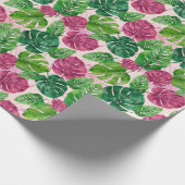 Blätter Wrapping Paper Geschenkpapier (Ecke)