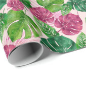 Blätter Wrapping Paper Geschenkpapier (Rolleneckpunkt)