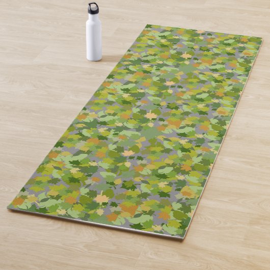Blätter Yogamatte (Beispiel)