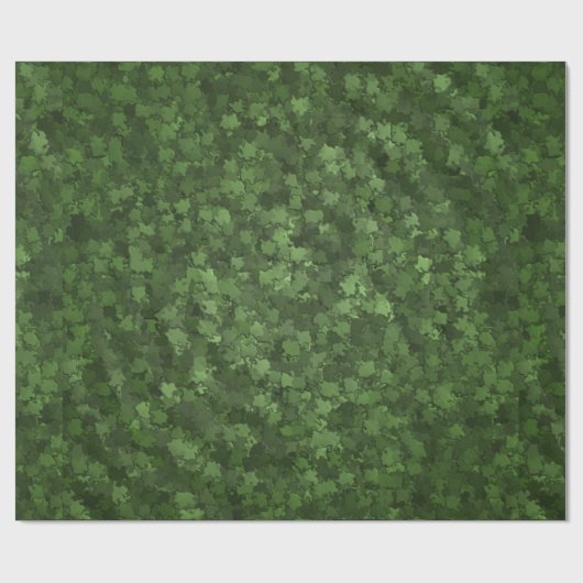 Blätter zur Absicherung von Camouflagen Geschenkpapier (Flach)