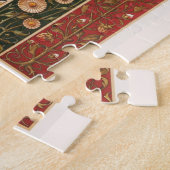 Blätter zur Blume Jugendstil-Blumenmuster Puzzle (Seite)