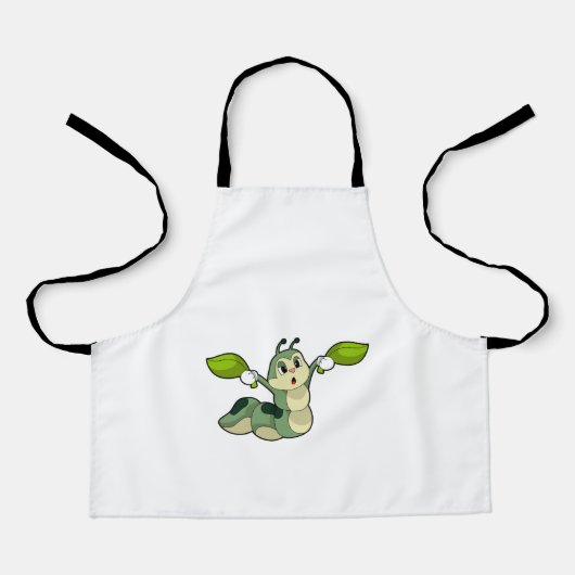 Blätter zur Raupe Schürze (Vorderseite)