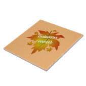 Blätter zur Stimmungstyp im Herbst Fliese (Seite)