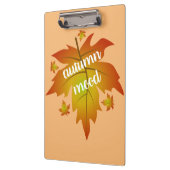 Blätter zur Stimmungstyp im Herbst Klemmbrett (Links)