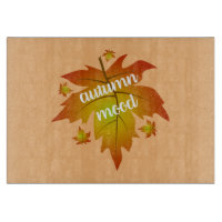 Blätter zur Stimmungstyp im Herbst