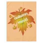 Blätter zur Stimmungstyp im Herbst Tischdecke (Vorderseite)