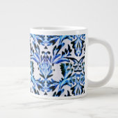 Blätterblau Jumbo-Tasse (Rechts)