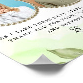 Blättergrün Eltern des Bride Gift Poster (Ecke)