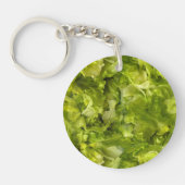 Blättergrün Salatsalat Schlüsselanhänger (Vorderseite)