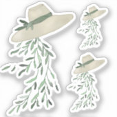 Blätterhut Aufkleber (Vorderseite)
