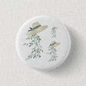 Blätterhut Button (Vorderseite)