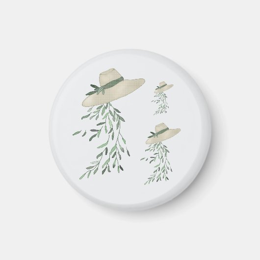 Blätterhut Magnet (Vorne)