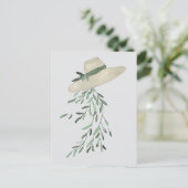 Blätterhut Postkarte (Stehend Vorderseite)