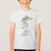 Blätterhut Tri-Blend Shirt (Vorderseite)