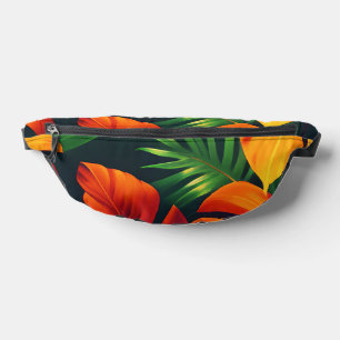 BLÄTTERIGE BLÄTTER NATUR GARTEN BAUCHTASCHE