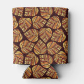 Blättermuster Dosenkühler (Rückseite)